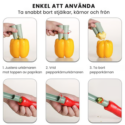 CoreAway™ | Pepparkärnurkärnare