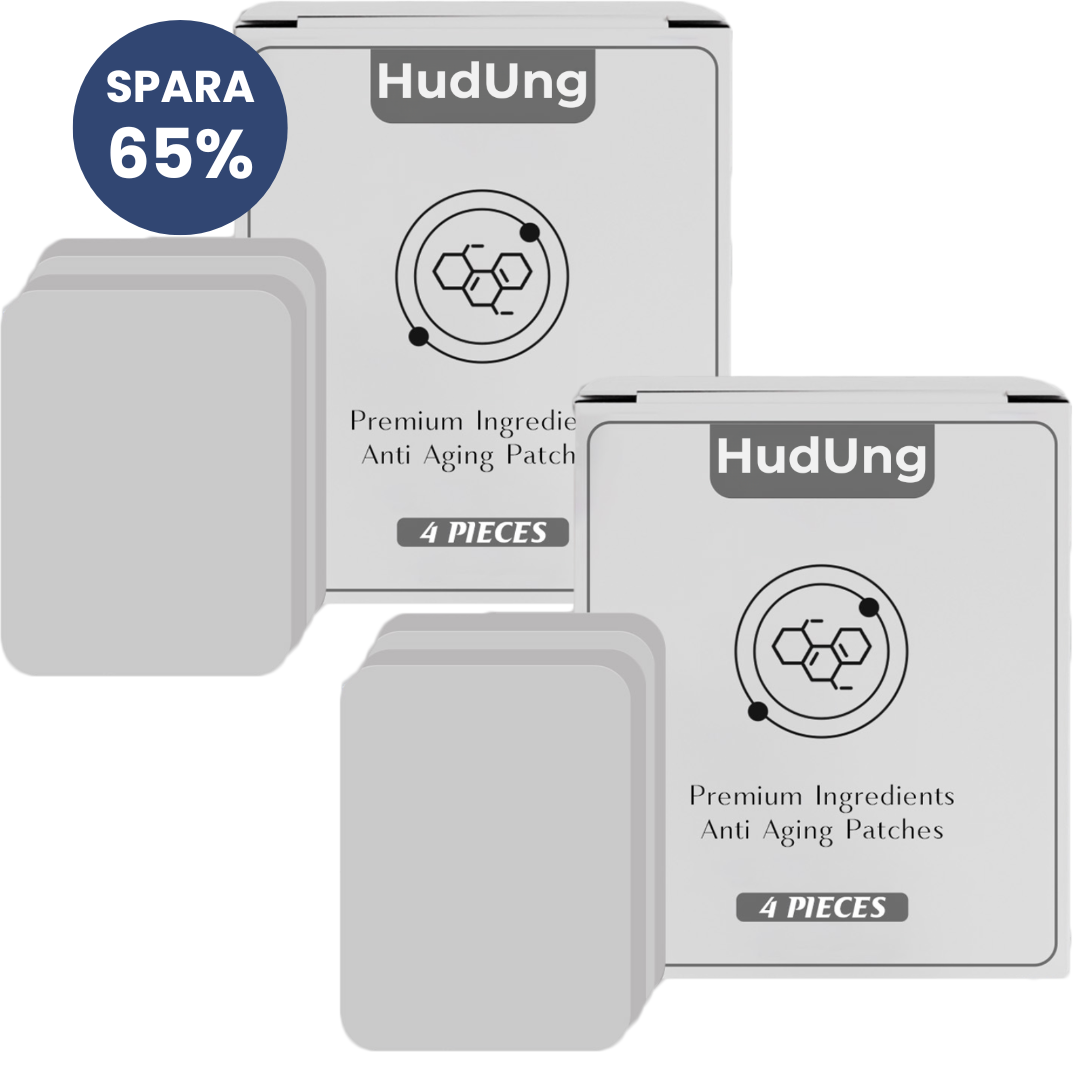 HudUng™ | Minskar 92 % av djupa rynkor och slapp hud – på bara 7 dagar!