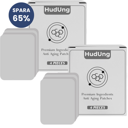 HudUng™ | Minskar 92 % av djupa rynkor och slapp hud – på bara 7 dagar!