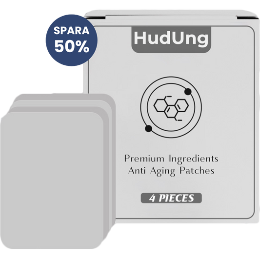 HudUng™ | Minskar 92 % av djupa rynkor och slapp hud – på bara 7 dagar!