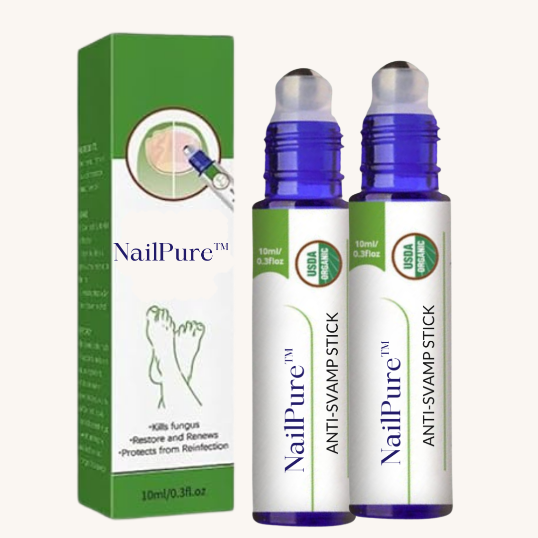 NailPure™ Anti-svamp Stift | Säg adjö till nagelsvamp på bara 5 dagar!