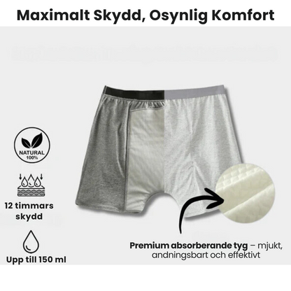 AbsorbX™ - 150ML Superabsorberande Boxershorts | 1+1 Gratis