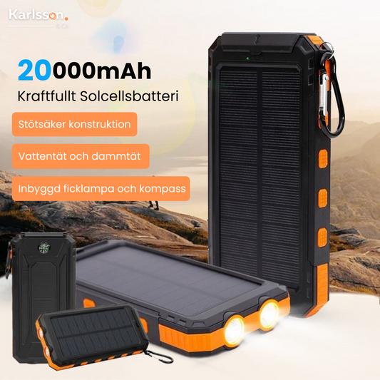 SolarCharge™ | Kontinuerlig kraft, konstant ljus – bevisat vara den starkaste.