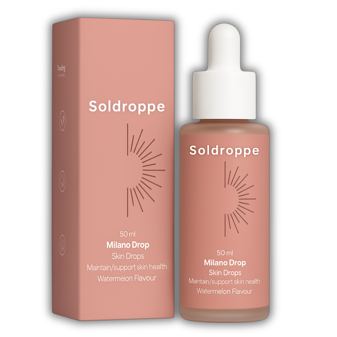 Soldroppe™ | Naturlig solbränna utan solen