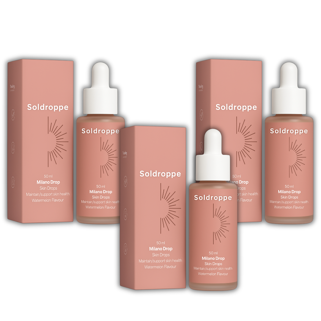Soldroppe™ | Naturlig solbränna utan solen