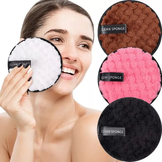 EcoBeauty™ | Mjuka Mikrofiber Sminkpads – Miljövänliga och Återanvändbara (15 stycken/förpackning)