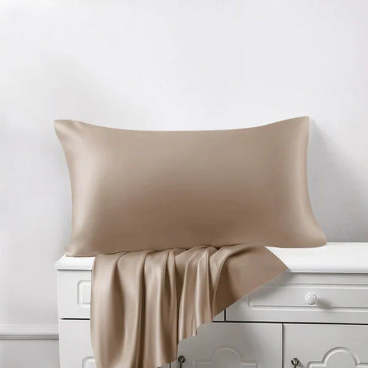 SilkLuxe™ | 100% Mullbärssilkeskuddfodral, Mjukt & Slätt för Ultimat Sovkomfort