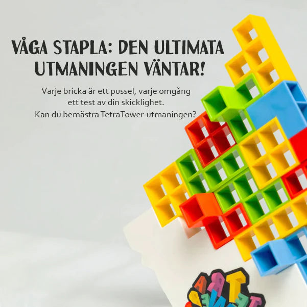 TetraTower™ | Spela Hemma och Ha Kul Tillsammans