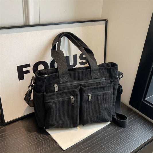 UrbanSoft™ | Chic kordflorväska
